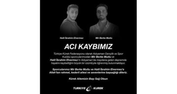 Kürek sporcuları depremde hayatını kaybetti