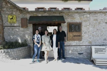 Kuşadası’nın ilk kardeş şehri Marl’dan gelen heyet, kenti gezdi
