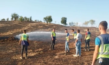 Kütahya’da çıkan orman yangını 1 saatte söndürüldü
