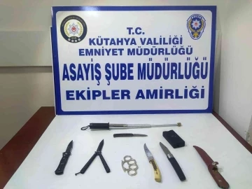 Kütahya’da dar bölge asayiş uygulaması
