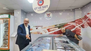 Kütahya, Et ve Süt Kurumu ürünlerine kavuştu
