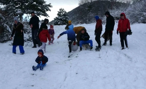 Kütahyalıların kayak keyfi
