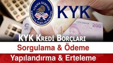 KYK Borçlarına Ne Kadar Faiz Uygulanır? KYK Borcu Nereden Sorgulanır? KYK Borcunu Ertelemek Mümkün Mü?