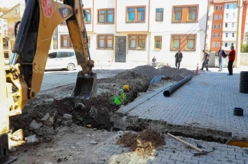 Lala Hüseyin Paşa Mahallesi’ne yağmur suyu hattı
