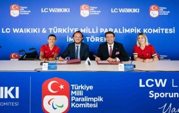 LC Waikiki, Türkiye Milli Paralimpik Komitesi’nin ana sponsoru oldu
