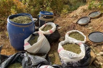 Lice’de terörün finans kaynağına darbe: 1 ton 168 kilo esrar ele geçirildi
