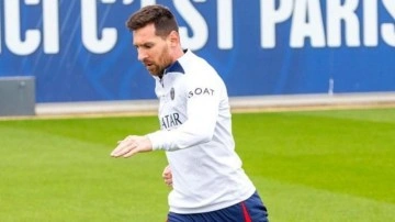 Lionel Messi yeniden PSG idmanında!