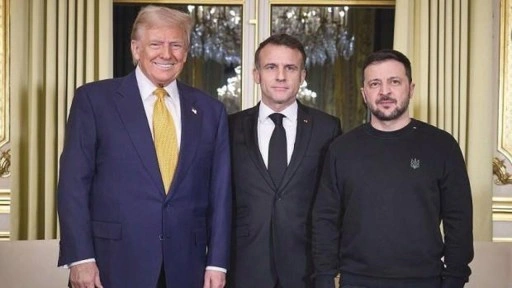 Macron'dan Trump'a Ukrayna tepkisi: Konuşacak teki kişi Zelenskiy'dir