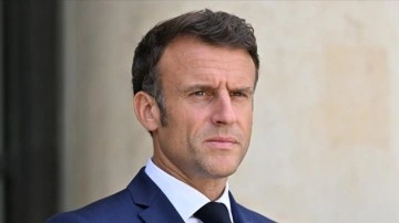 Macron: Gazze halkını korumak için insani ateşkes çağrımı yineliyorum