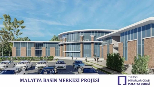 Malatya Basın Merkezi Projesi dosyası Başkan Sami Er’e sunuldu
