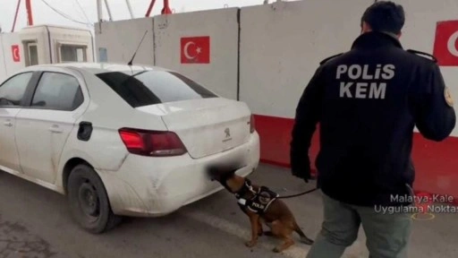 Malatya'da 16 kilo 300 gram uyuşturucu ele geçirildi