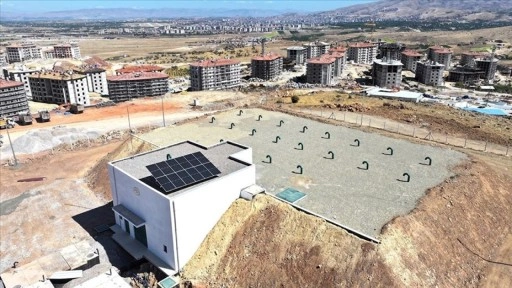 Malatya'da İkizce deprem konutlarının içme suyu isale hattı tamamlandı