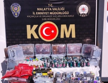 Malatya’da kaçakçılık operasyonu
