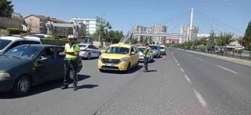 Malatya’da tatil dönüşü dron destekli trafik denetimi
