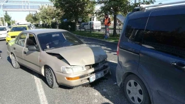 Malatya’da trafiği kilitleyen zincirleme kaza
