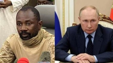 Mali Cumhurbaşkanı Goita, Putin ile görüştü