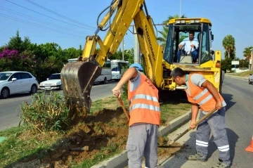 Manavgat Belediyesi’nden Kızılağaç’a modern sulama sistemi
