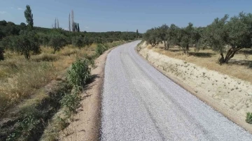 Manisa’da 320 personel ve 259 araçla yol yapım çalışmaları devam ediyor
