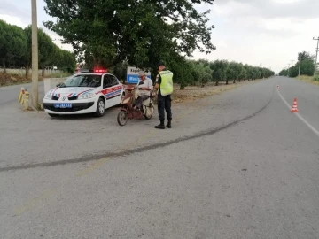 Manisa’da motosiklet sürücülerine ceza yağdı
