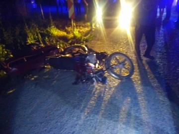 Manisa’da otomobil sepetli motosiklete çarptı: 1 ölü

