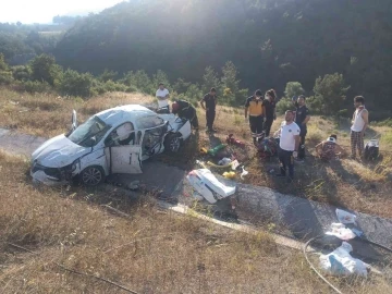 Manisa’da trafik kazası: 3’ü ağır 5 yaralı
