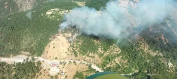 Manisa Spil Dağı Milli Parkı’nda yangın
