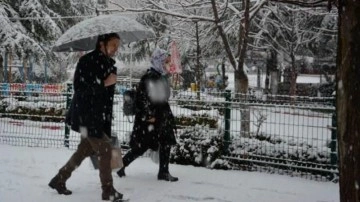 Manisa ve İzmir'in yüksek kesimlerinde kar yağdı