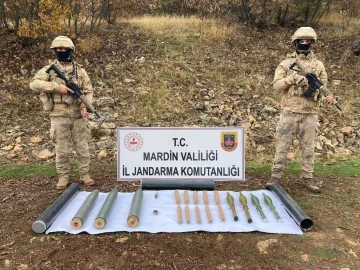 Mardin’de arazide terör örgütüne ait 11 adet roket mühimmatı ele geçirildi
