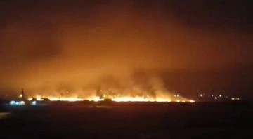 Mardin’de çıkan anız yangını söndürüldü