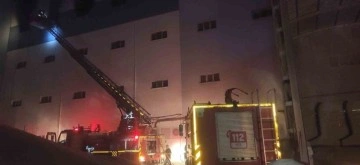 Mardin’de un fabrikasında yangın
