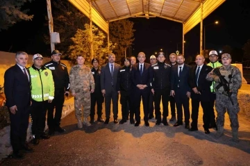 Mardin Valisi Akkoyun görevi başındaki personeli ziyaret etti
