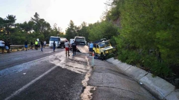 Marmaris’teki feci kazada ölenlerin cenazeleri morga kaldırıldı
