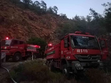 Marmaris’teki orman yangını kontrol altına alındı
