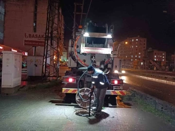 MARSU, gece boyunca çalışmalarını sürdürdü
