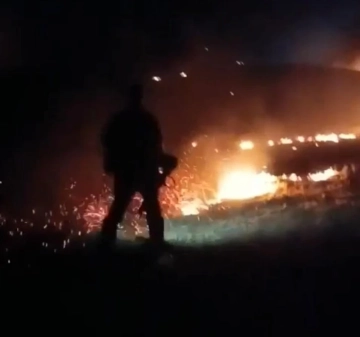 Mazıdağı, Kocakent Mahallesinde çıkan yangın söndürüldü