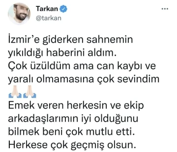 Megastar Tarkan: “Konserin gerçekleşmesi için elimizden ne gelirse yapacağız”
