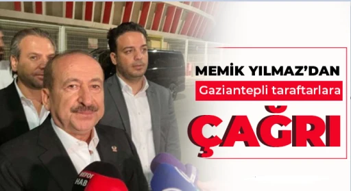 Memik Yılmaz’dan Gaziantepli taraftarlara çağrı 