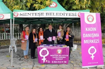 Menteşe Belediye Başkanı Gümüş; &quot;Kadınların her zaman yanındayız&quot;
