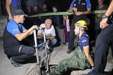 Mermerciye bırakılan ’ceset krokisi’ ekipleri alarma geçirdi
