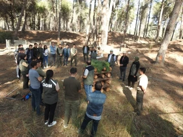 Mersin’de aday orman muhafaza memurlarına eğitim verildi
