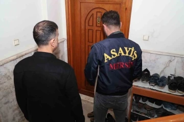 Mersin’de aranan şahıslara şafak operasyonu: 38 gözaltı
