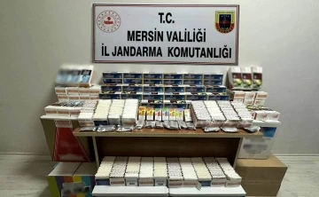 Mersin’de kaçak elektronik sigara ve makaron ele geçirildi
