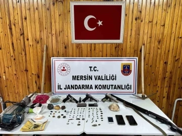 Mersin’de tarihi eser kaçakçılığı operasyonu: 3 gözaltı
