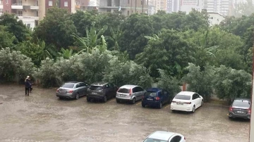 Mersin’de Toroslardan sahile kadar yağmur etkili oldu
