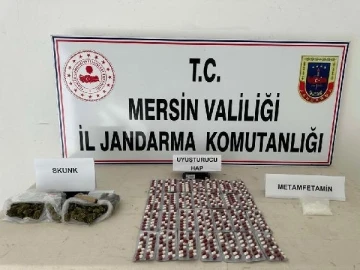 Mersin’de uyuşturucu operasyonu: 2 gözaltı