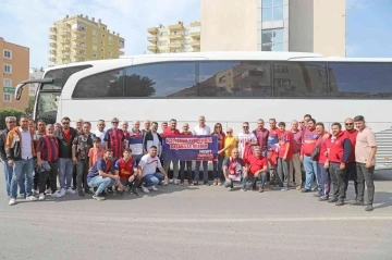 Mersin’den Ankara’ya binlerce taraftar gitti
