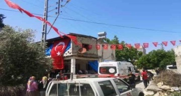 Mersinli şehidin baba evine acı haber ulaştı