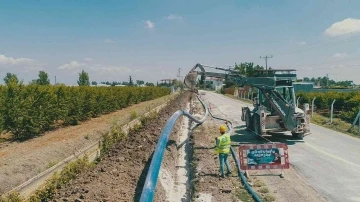 MESKİ, Tarsus’ta içme suyu yapım işine devam ediyor
