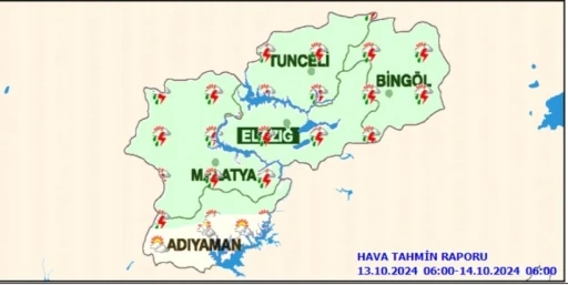 Meteorolojiden yağış uyarısı
