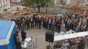 Metristepe Camii’nin temeli törenle atıldı
